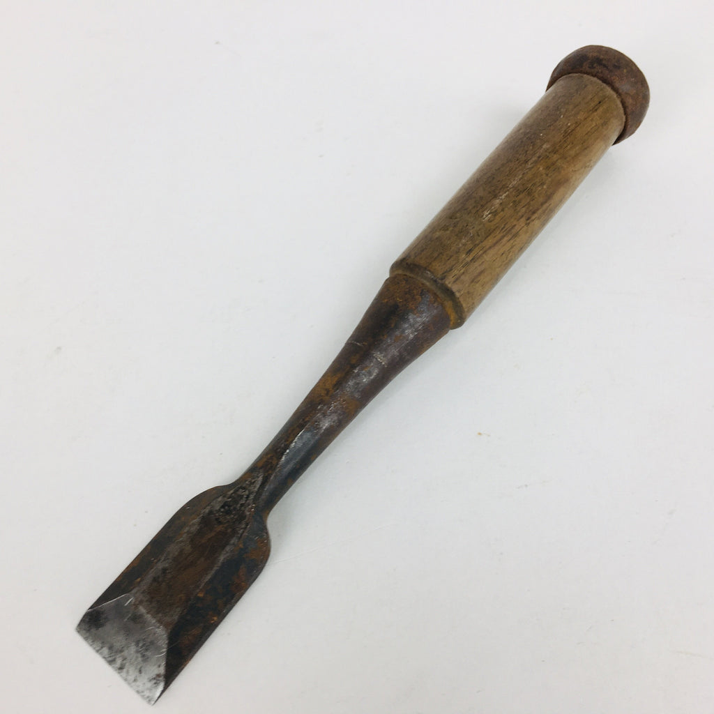 Japanese Chisel Nomi Carpentry Vtg Woodworking Tool 20 cm Blade 25 mm T187