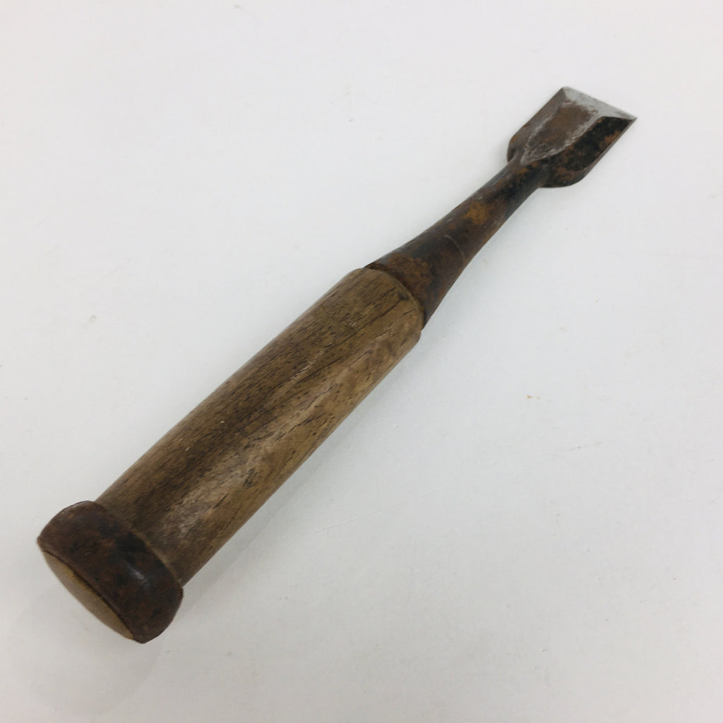 Japanese Chisel Nomi Carpentry Vtg Woodworking Tool 20 cm Blade 25 mm T187