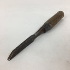 Japanese Chisel Nomi Carpentry Vtg Woodworking Tool 20.2 cm Blade 5 mm T254