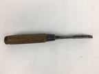 Japanese Chisel Nomi Carpentry Vtg Woodworking Tool 20.4 cm Blade 6 mm T243