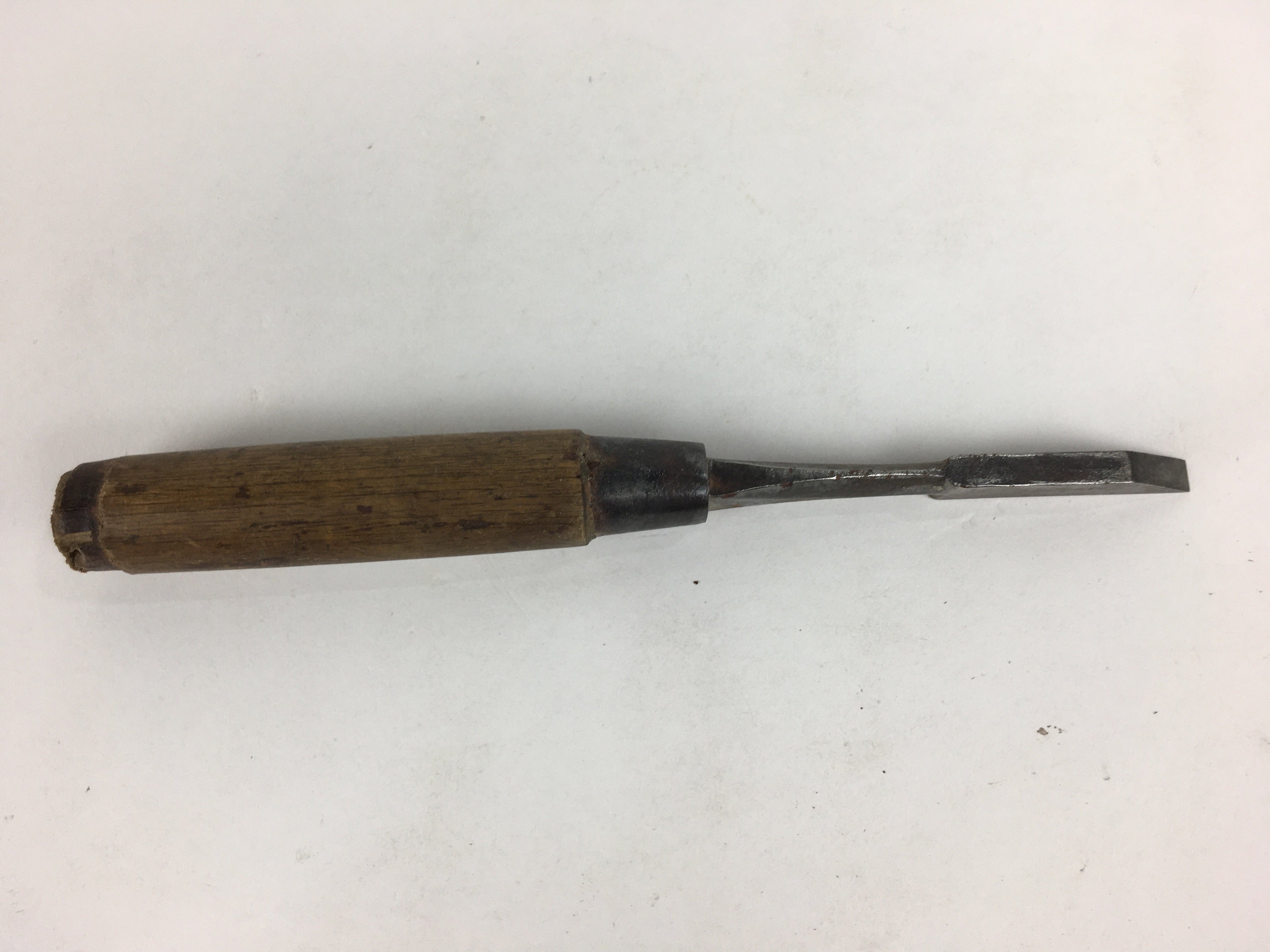 Japanese Chisel Nomi Carpentry Vtg Woodworking Tool 20.4 cm Blade 6 mm T243