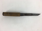 Japanese Chisel Nomi Carpentry Vtg Woodworking Tool 20.4 cm Blade 6 mm T243