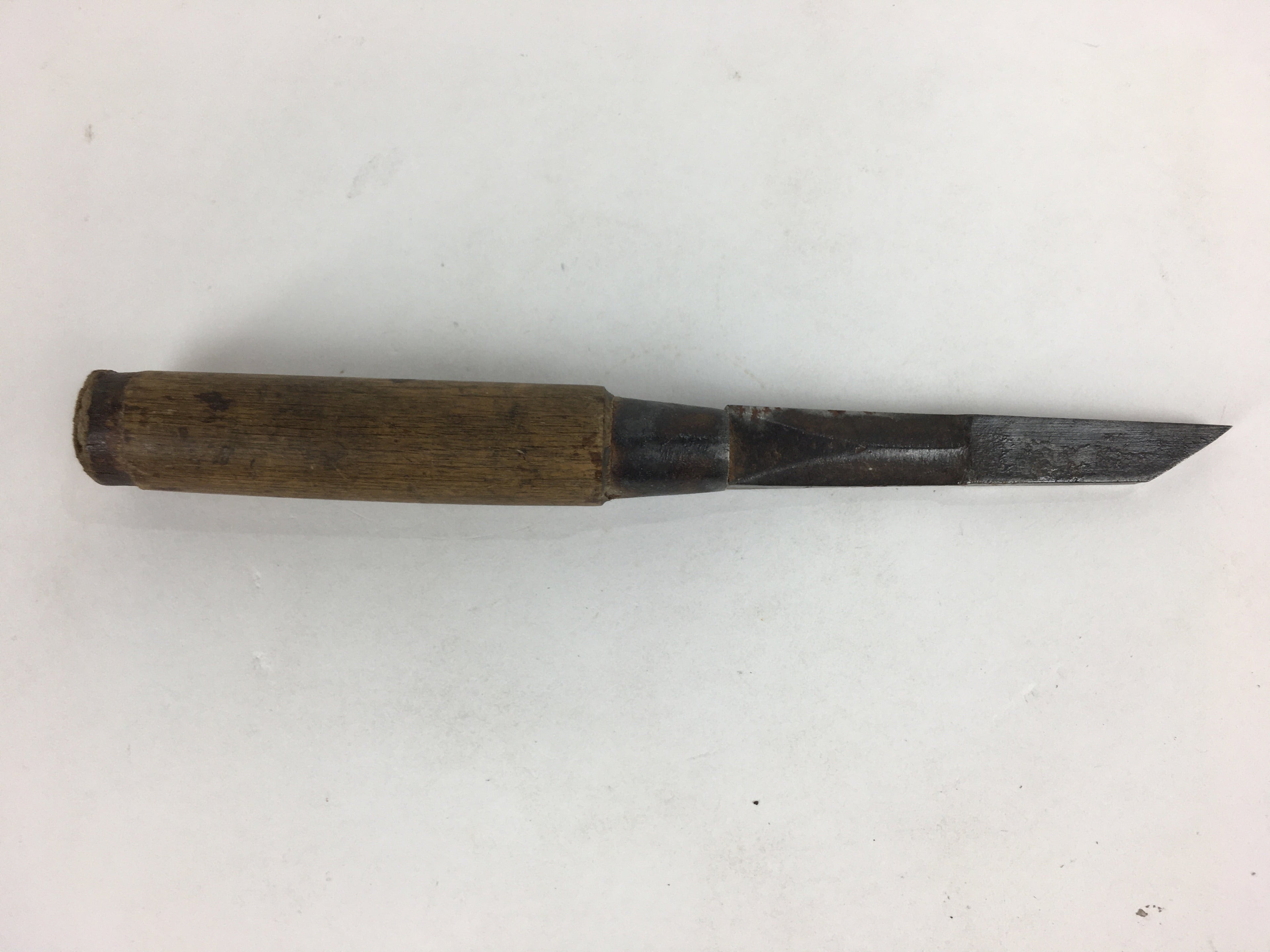 Japanese Chisel Nomi Carpentry Vtg Woodworking Tool 20.4 cm Blade 6 mm T243