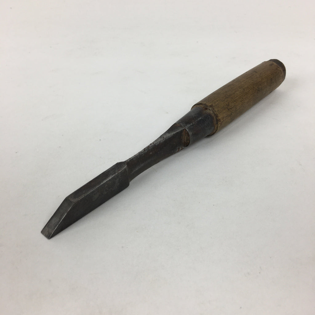 Japanese Chisel Nomi Carpentry Vtg Woodworking Tool 20.4 cm Blade 6 mm T243