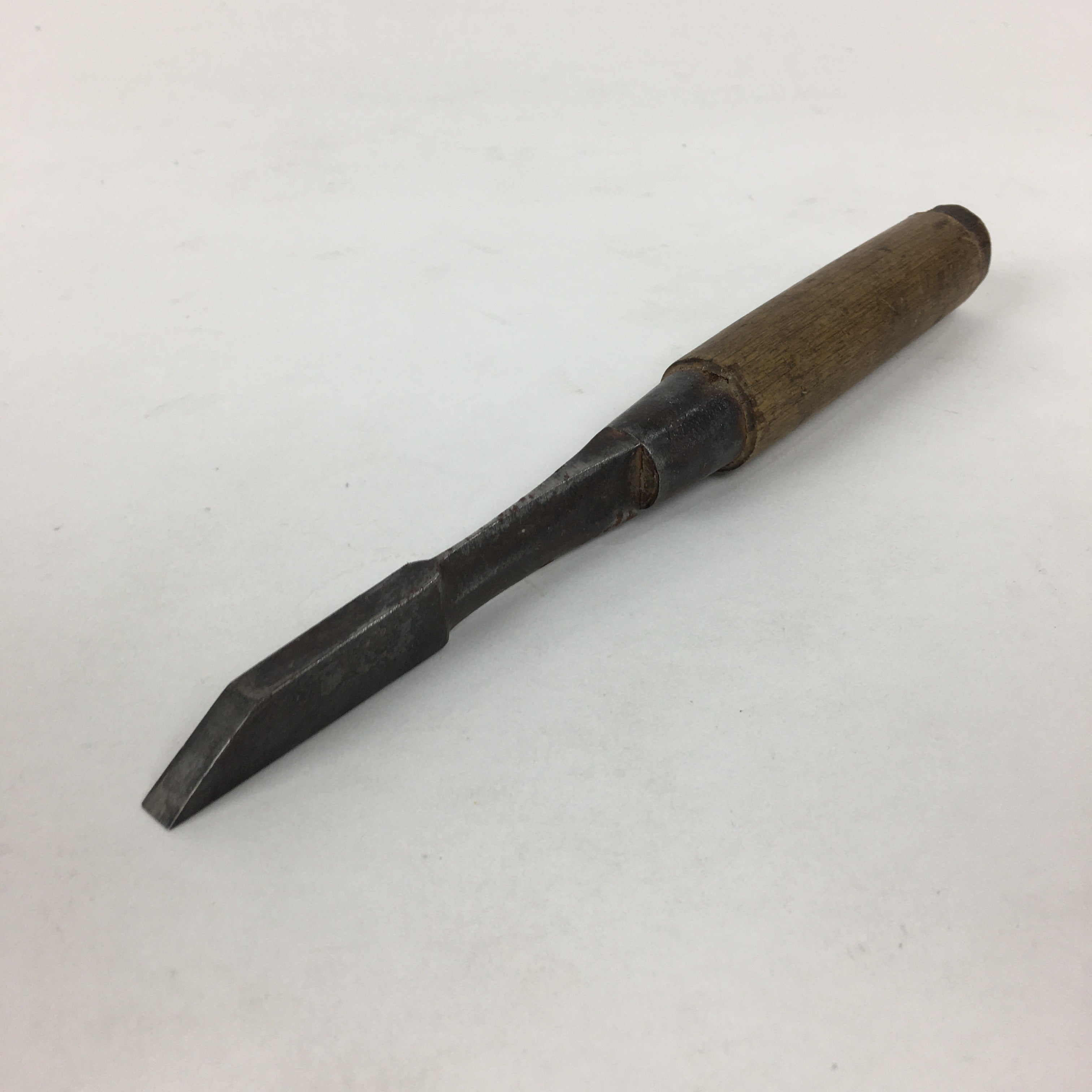 Japanese Chisel Nomi Carpentry Vtg Woodworking Tool 20.4 cm Blade 6 mm T243