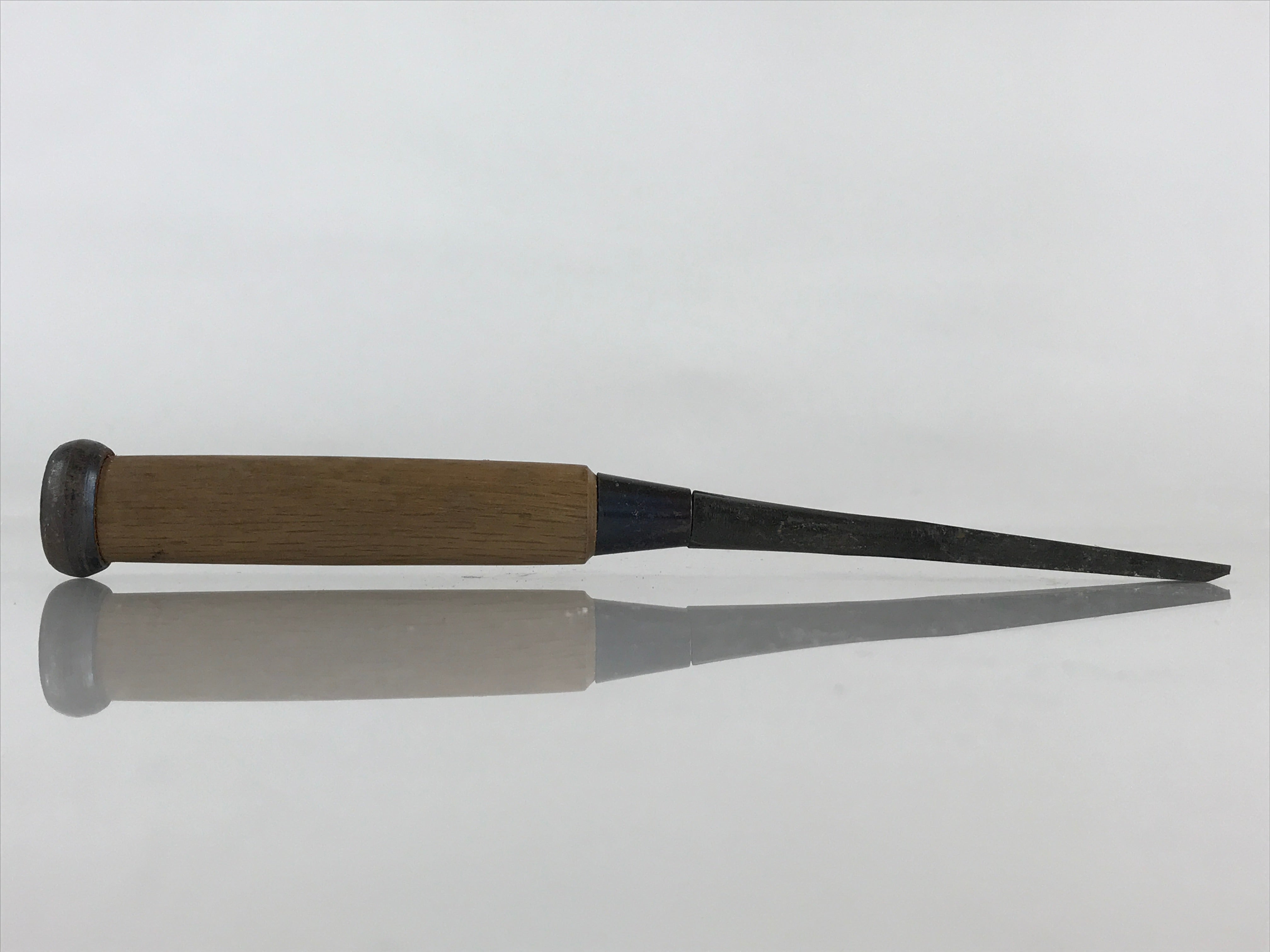 Japanese Chisel Nomi Carpentry Vtg Woodworking Tool 21 cm Blade 10 