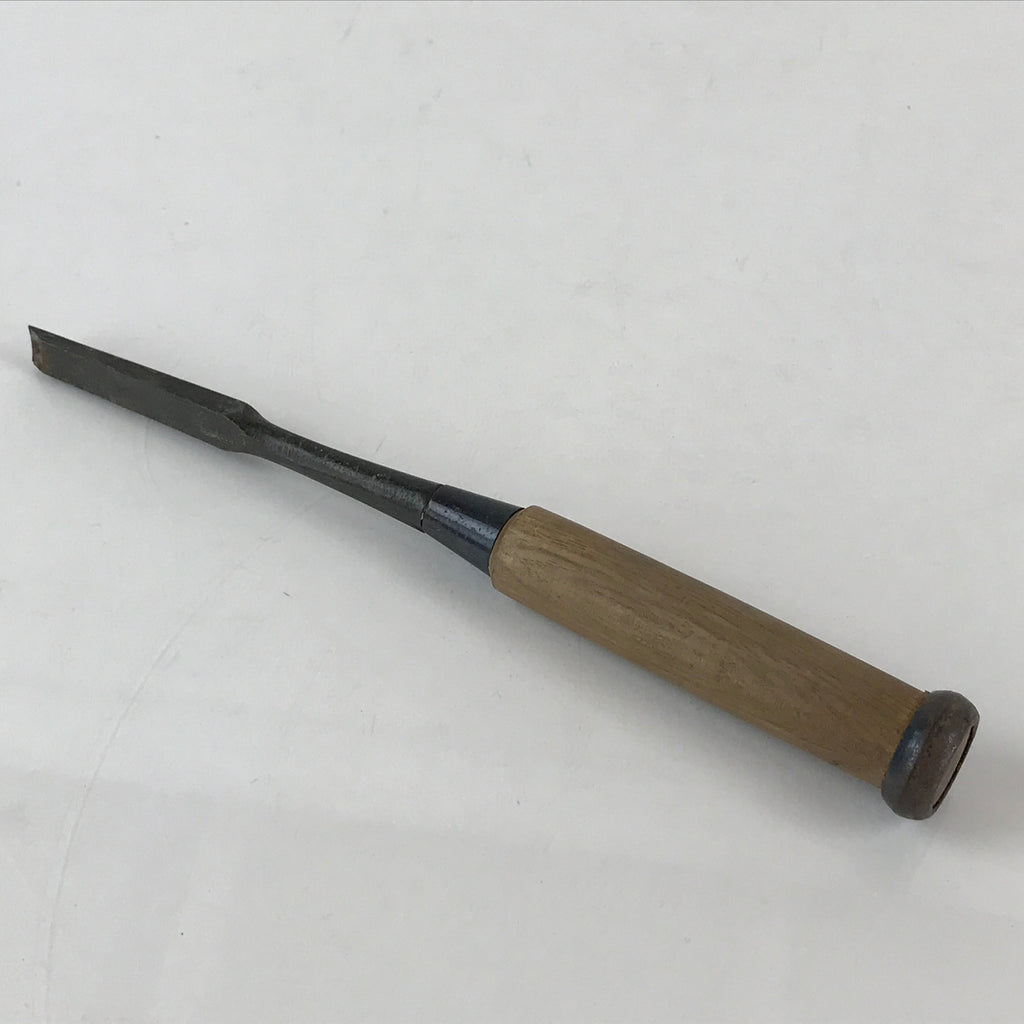 Japanese Chisel Nomi Carpentry Vtg Woodworking Tool 21 cm 