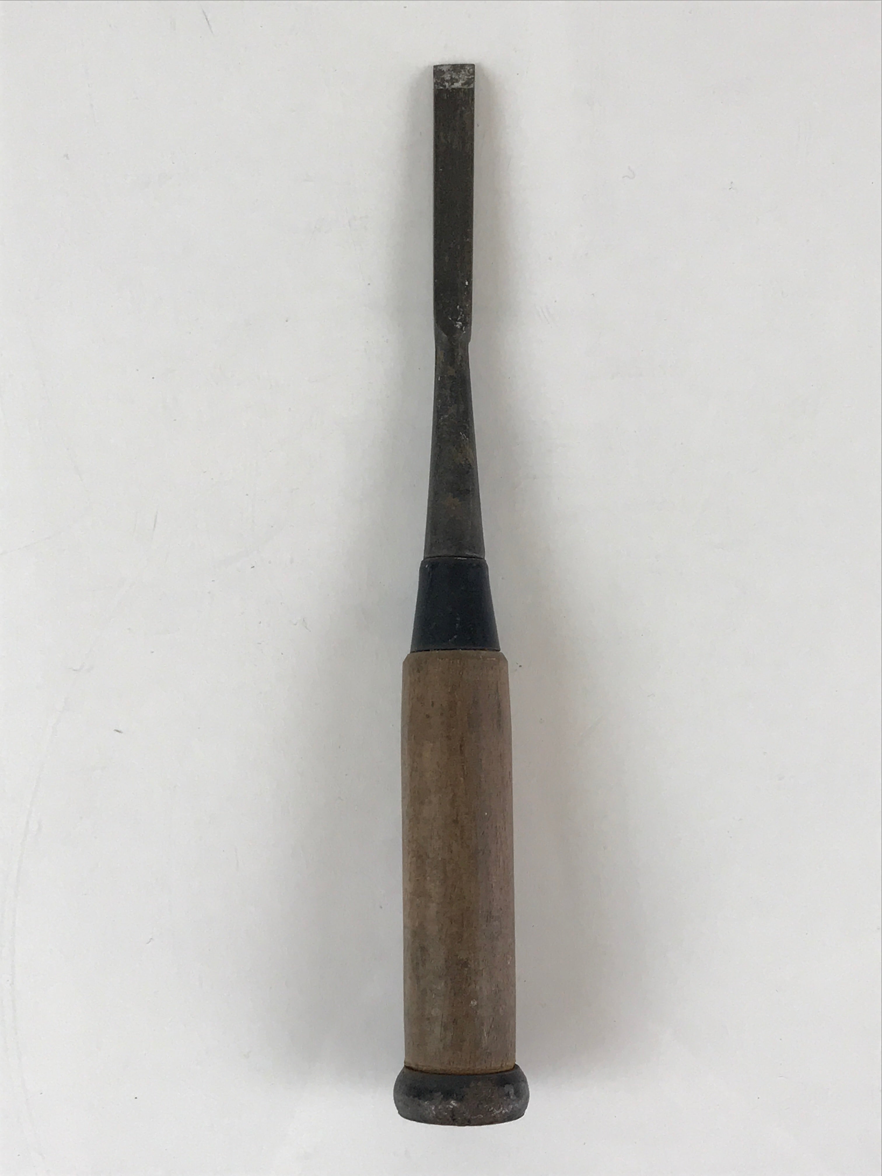Japanese Chisel Nomi Carpentry Vtg Woodworking Tool 21 cm Blade 10 mm T261