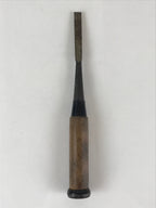 Japanese Chisel Nomi Carpentry Vtg Woodworking Tool 21 cm Blade 10 mm T261