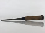 Japanese Chisel Nomi Carpentry Vtg Woodworking Tool 21 cm Blade 10 mm T261