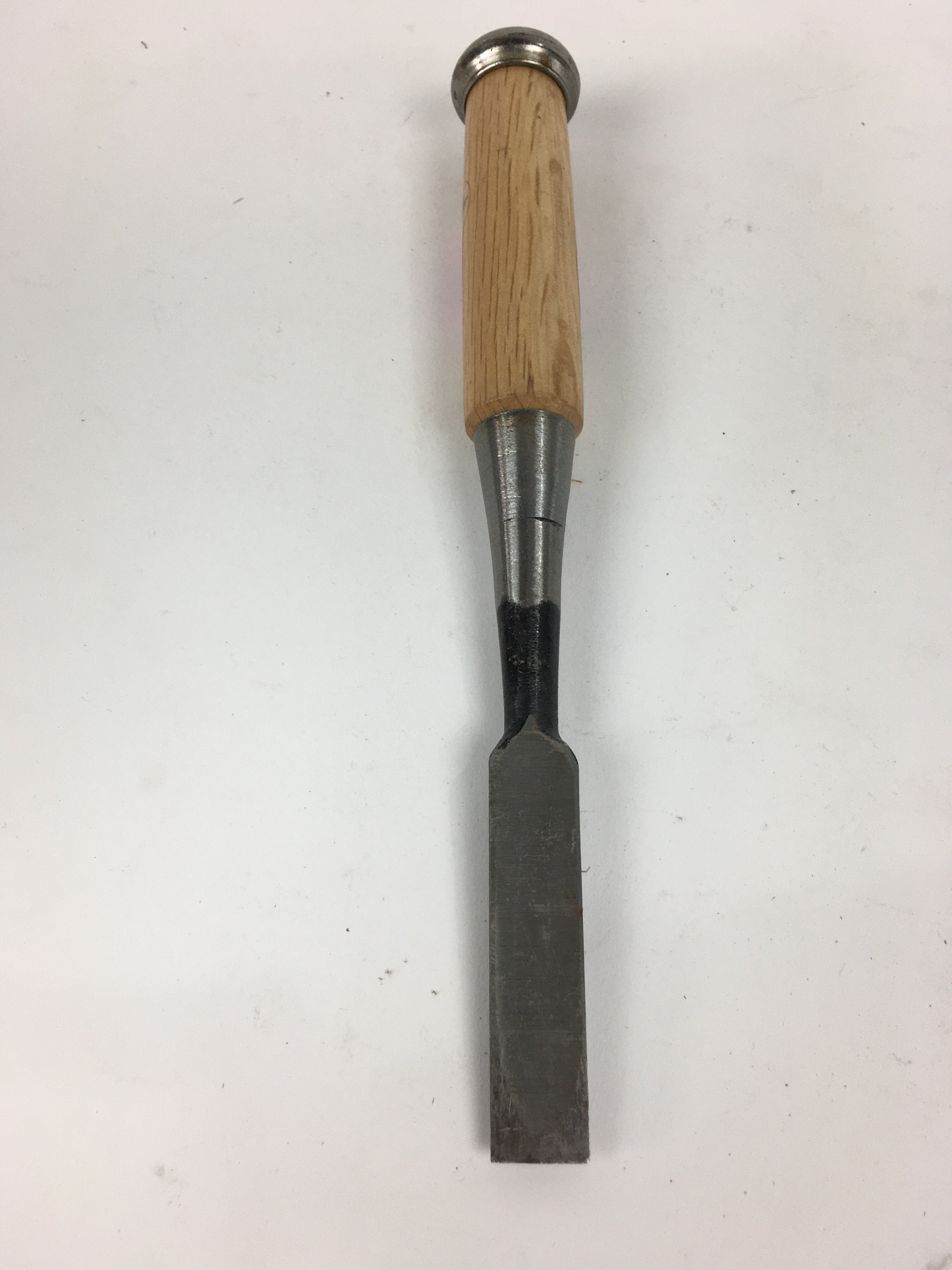 Japanese Chisel Nomi Carpentry Vtg Woodworking Tool 21 cm Blade 15 mm T217