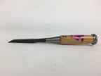 Japanese Chisel Nomi Carpentry Vtg Woodworking Tool 21 cm Blade 15 mm T217