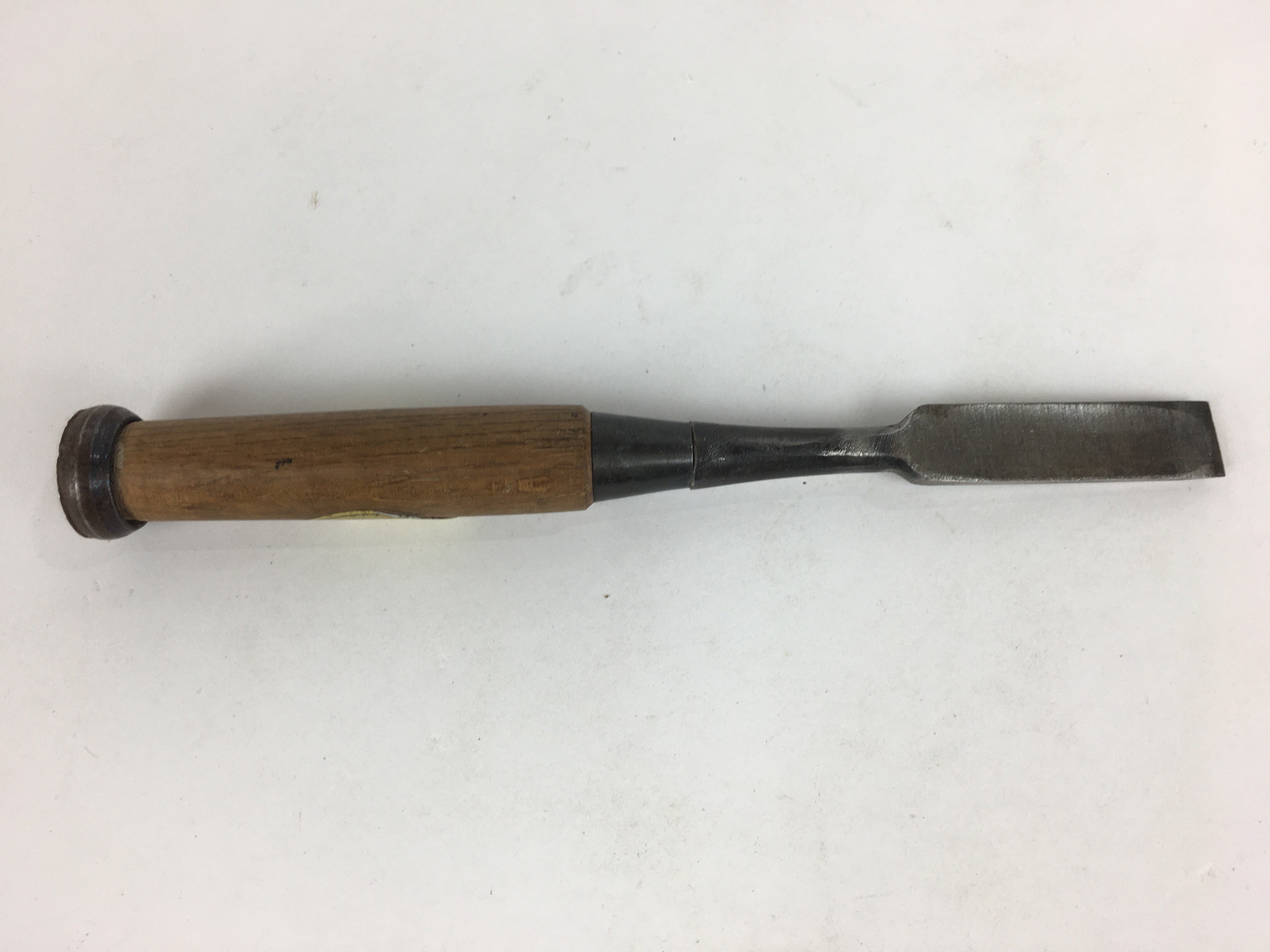 Japanese Chisel Nomi Carpentry Vtg Woodworking Tool 21 cm Blade 15 mm T253