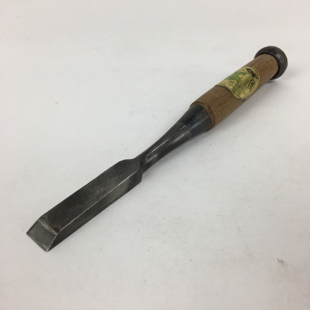 Japanese Chisel Nomi Carpentry Vtg Woodworking Tool 21 cm Blade 15 mm T253