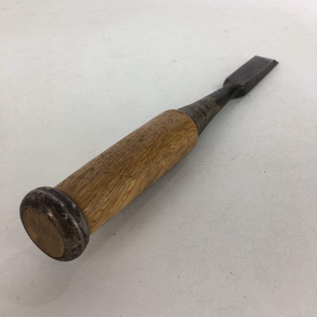 Japanese Chisel Nomi Carpentry Vtg Woodworking Tool 21 cm Blade 15mm T182