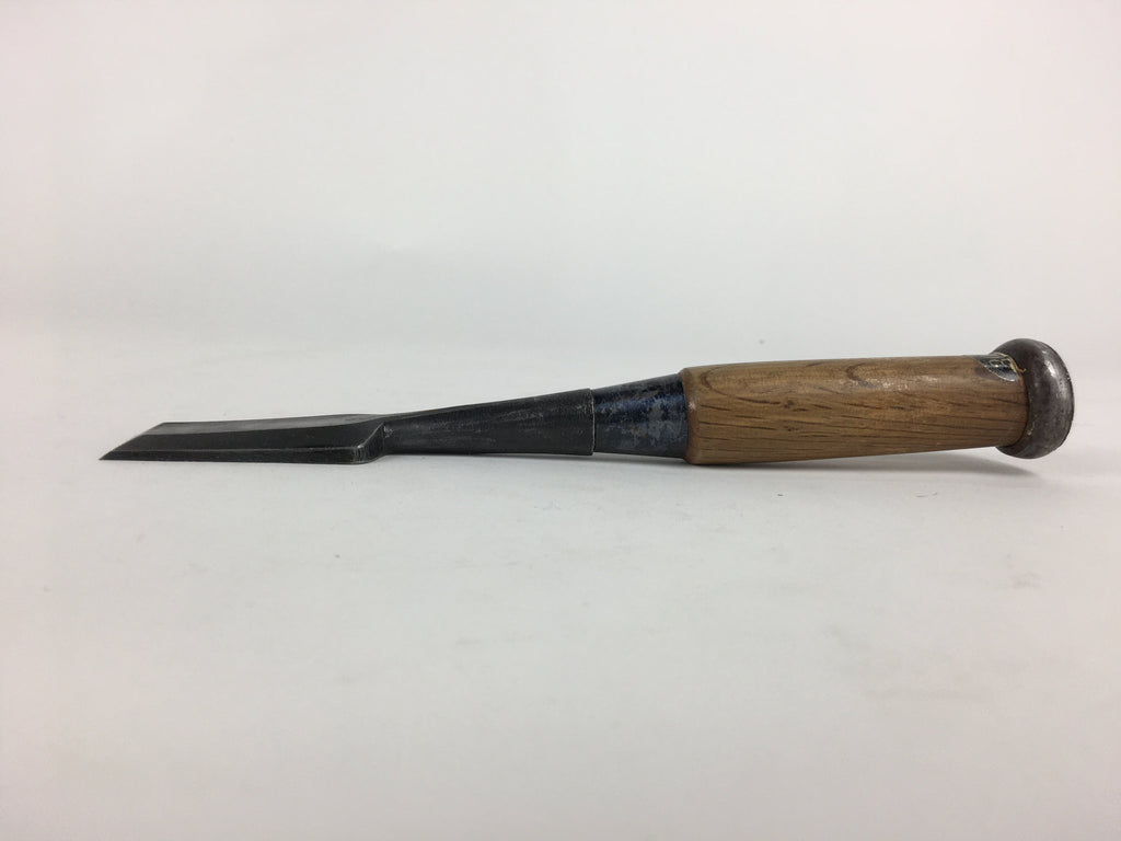 Japanese Chisel Nomi Carpentry Vtg Woodworking Tool 21 cm Blade 30 mm T221