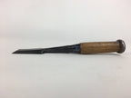 Japanese Chisel Nomi Carpentry Vtg Woodworking Tool 21 cm Blade 30 mm T221