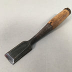 Japanese Chisel Nomi Carpentry Vtg Woodworking Tool 21 cm Blade 30mm T177
