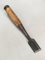Japanese Chisel Nomi Carpentry Vtg Woodworking Tool 21 cm Blade 30mm T177