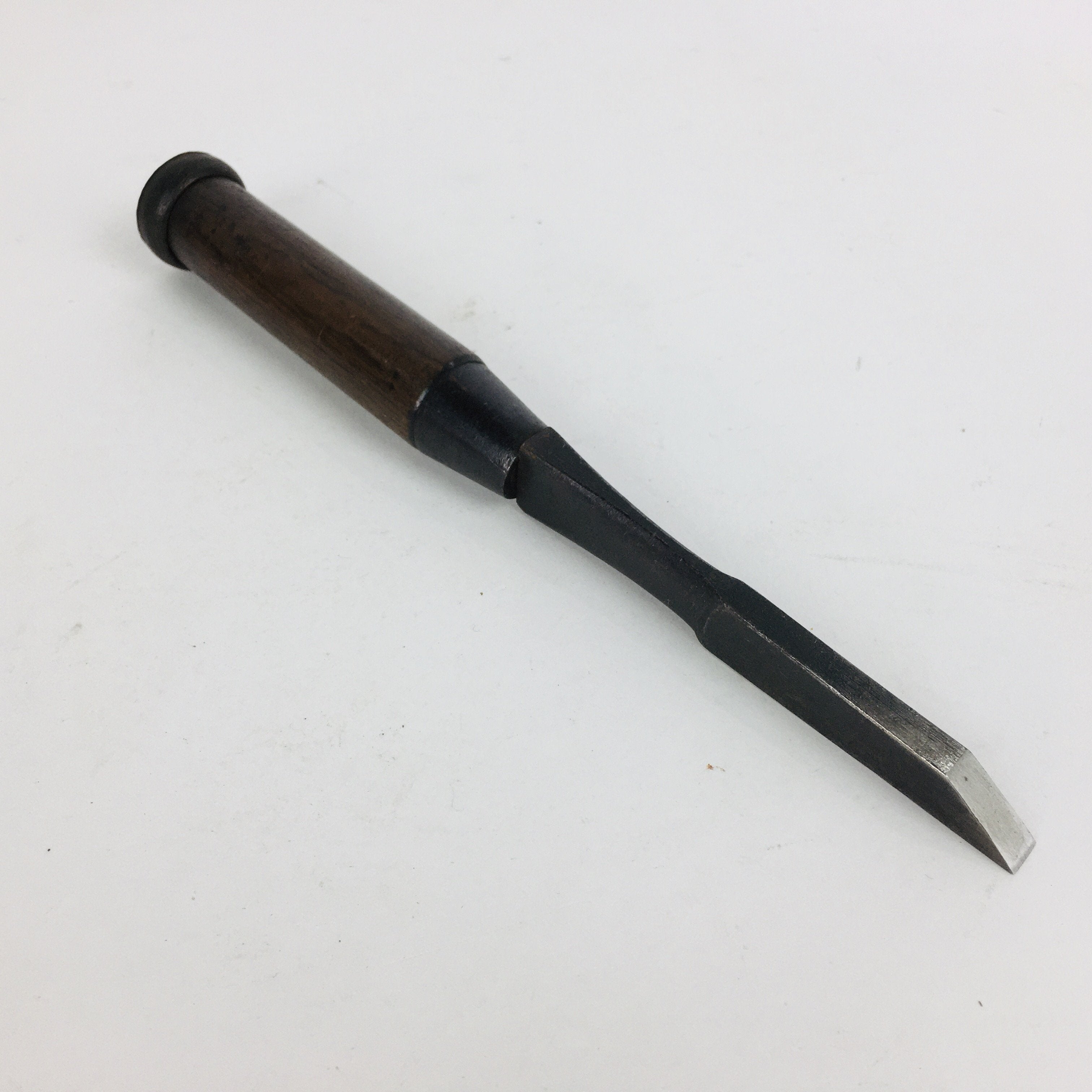 Japanese Chisel Nomi Carpentry Vtg Woodworking Tool 21 cm Blade 7 mm T186