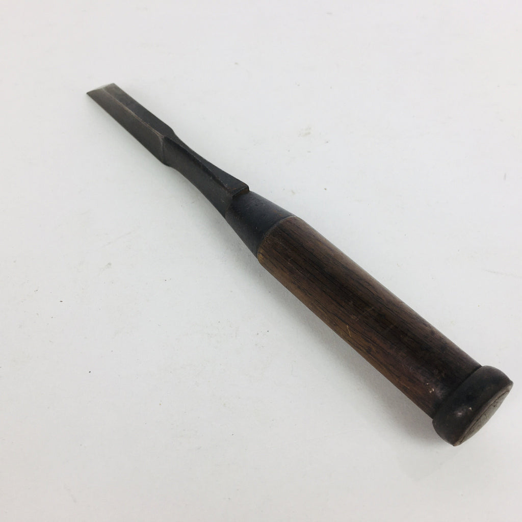 Japanese Chisel Nomi Carpentry Vtg Woodworking Tool 21 cm Blade 7 mm T186