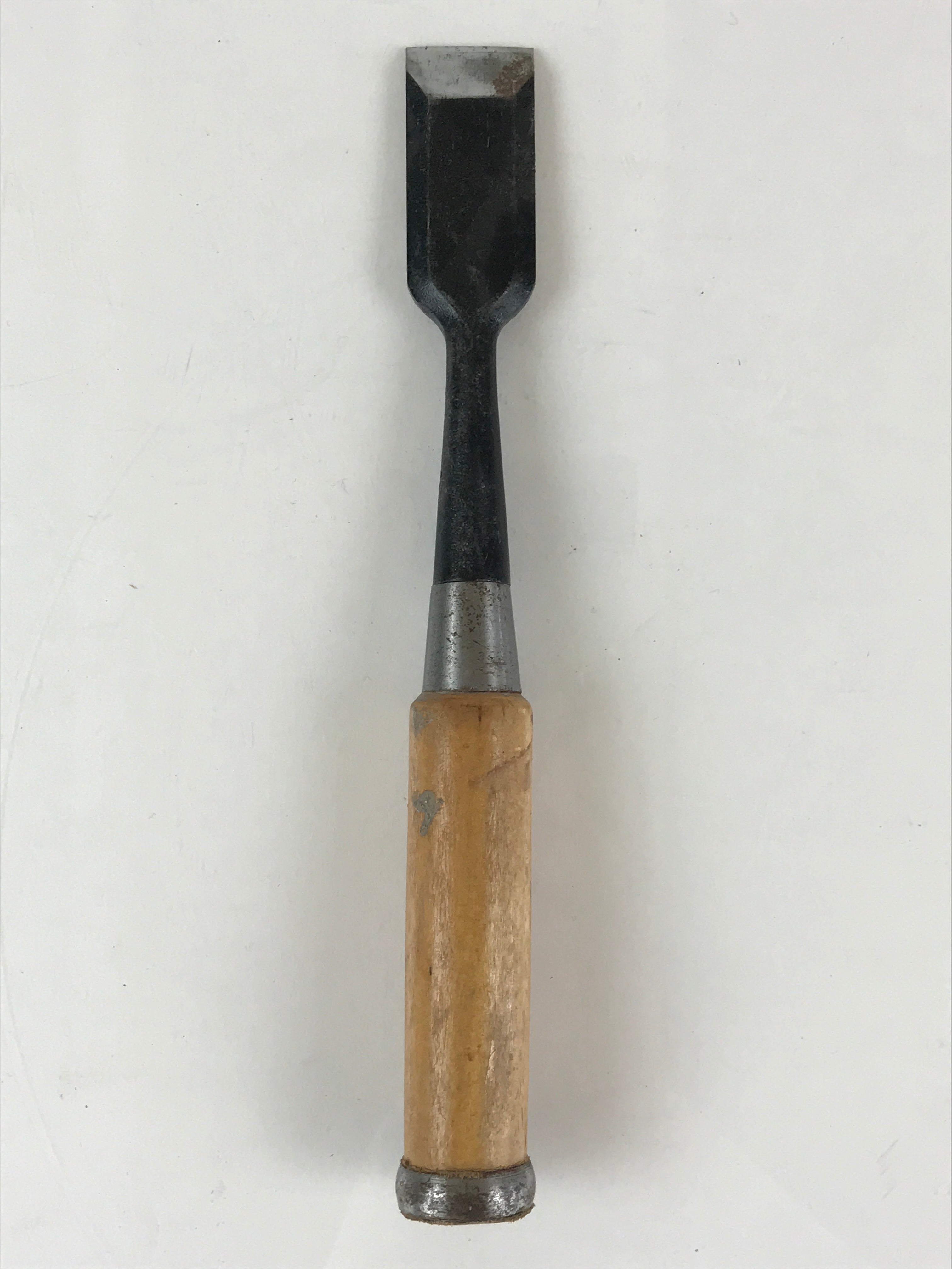 Japanese Chisel Nomi Carpentry Vtg Woodworking Tool 21.2 cm Blade 23 mm T257