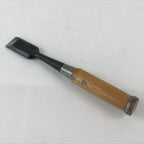 Japanese Chisel Nomi Carpentry Vtg Woodworking Tool 21.2 cm Blade 23 mm T257