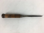 Japanese Chisel Nomi Carpentry Vtg Woodworking Tool 21.2 cm Blade 9 mm T237