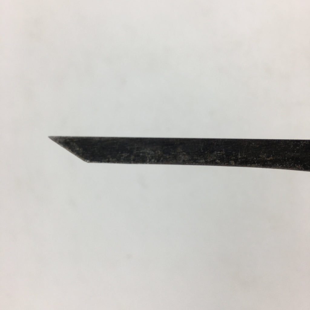 Japanese Chisel Nomi Carpentry Vtg Woodworking Tool 21.2 cm Blade 9 mm T245