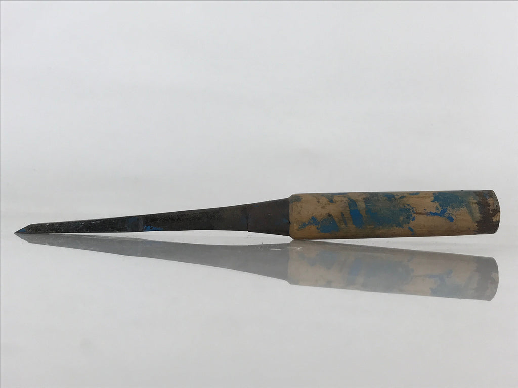 Japanese Chisel Nomi Carpentry Vtg Woodworking Tool 21.3 cm Blade 15 mm T259