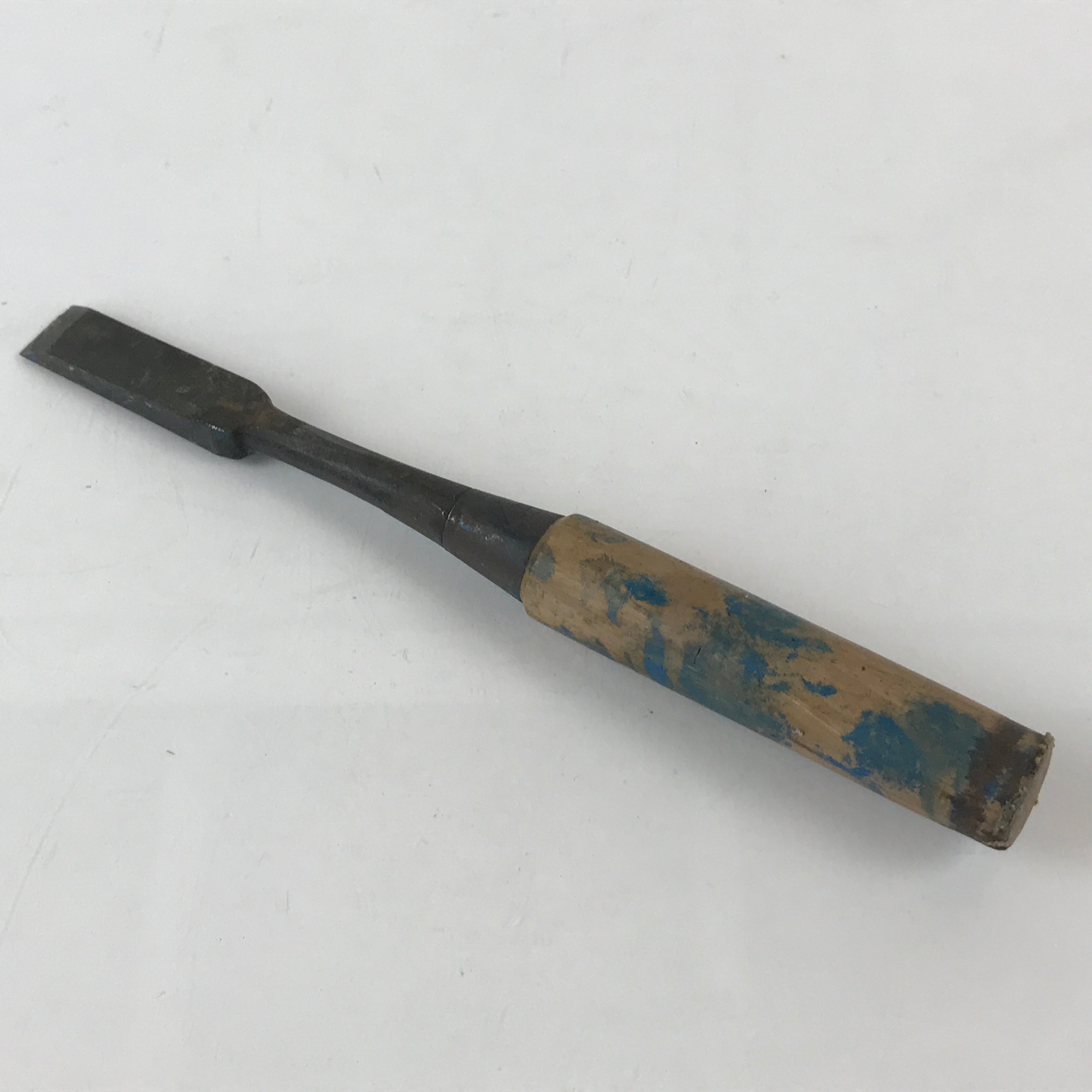 Japanese Chisel Nomi Carpentry Vtg Woodworking Tool 21.3 cm Blade 15 mm T259