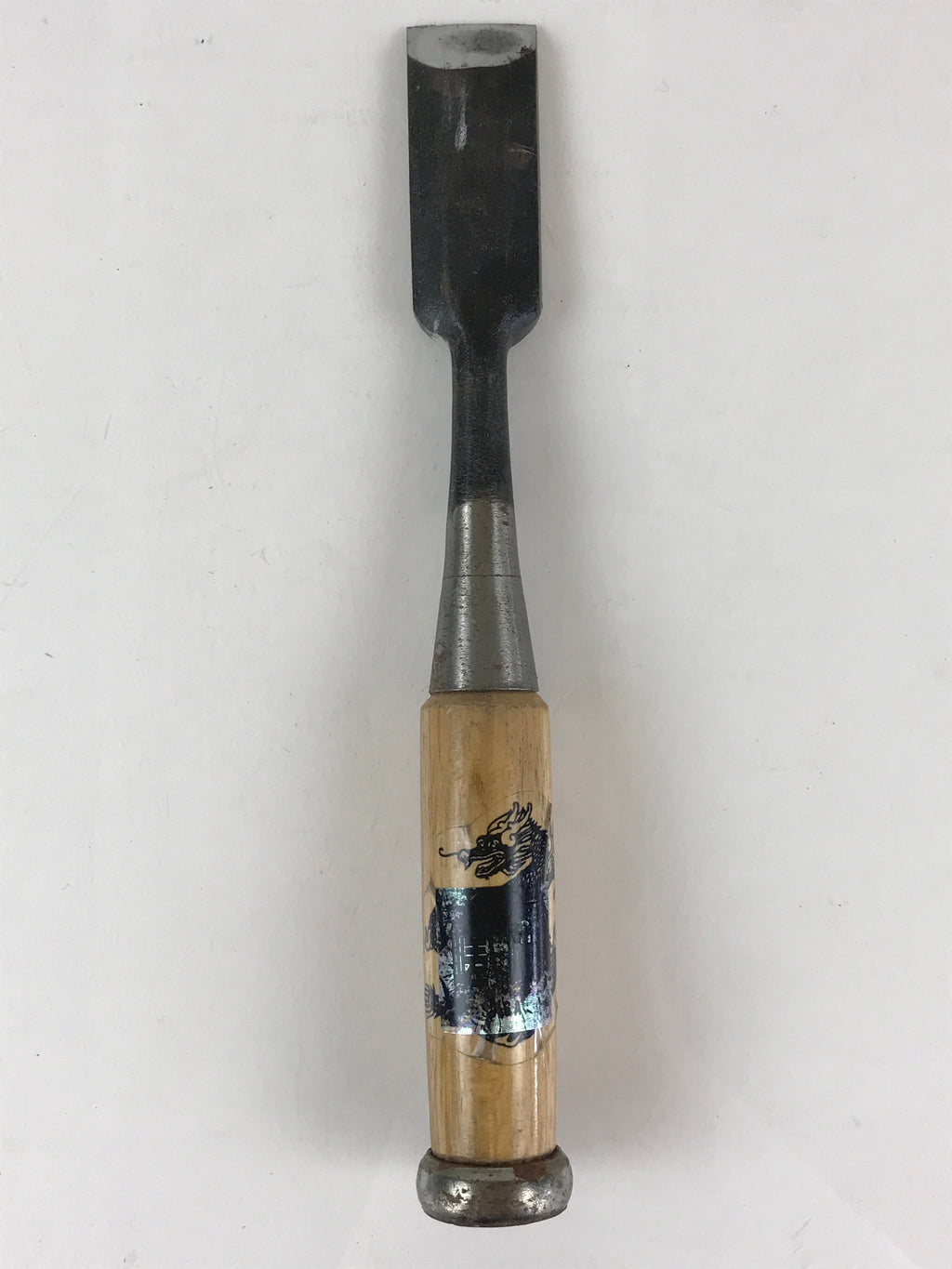 Japanese Chisel Nomi Carpentry Vtg Woodworking Tool 21.3 cm Blade 23 mm T258