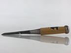 Japanese Chisel Nomi Carpentry Vtg Woodworking Tool 21.3 cm Blade 23 mm T258