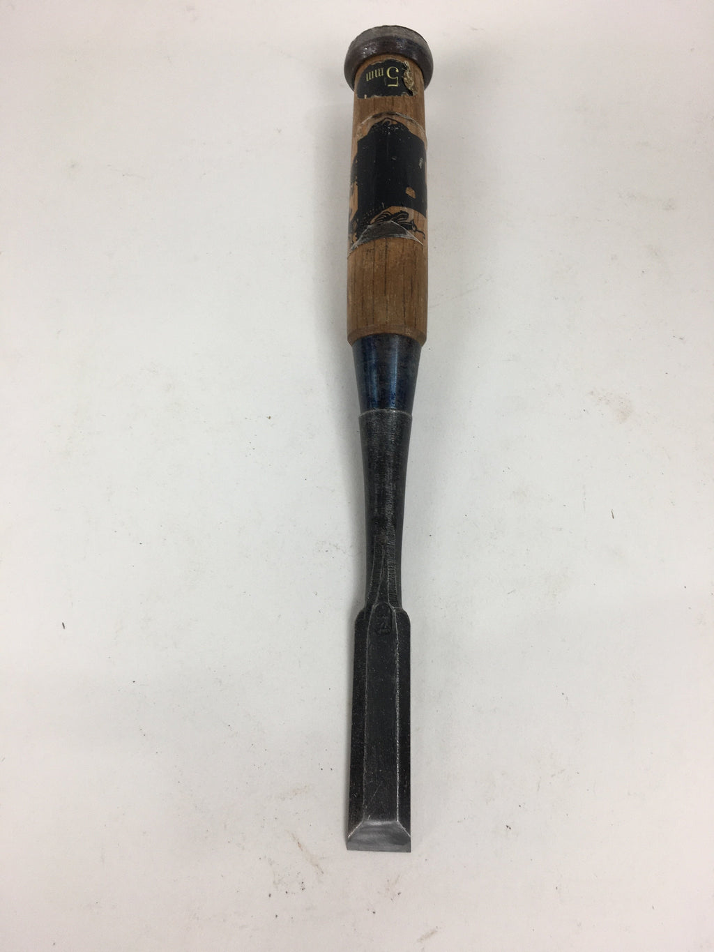 Japanese Chisel Nomi Carpentry Vtg Woodworking Tool 21.5 cm Blade 15 mm T231