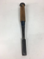 Japanese Chisel Nomi Carpentry Vtg Woodworking Tool 21.5 cm Blade 15 mm T231
