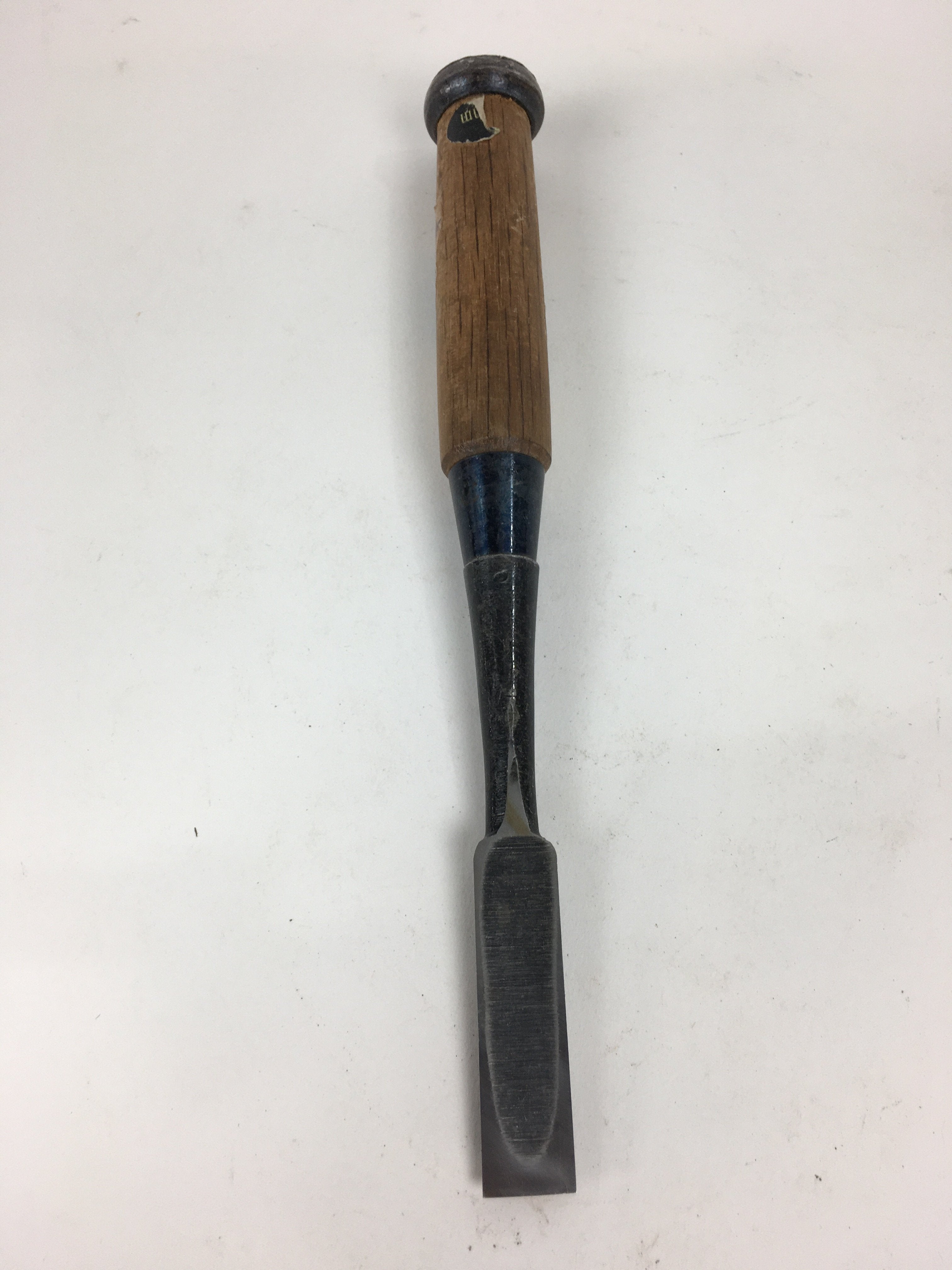 Japanese Chisel Nomi Carpentry Vtg Woodworking Tool 21.5 cm Blade 15 mm T231