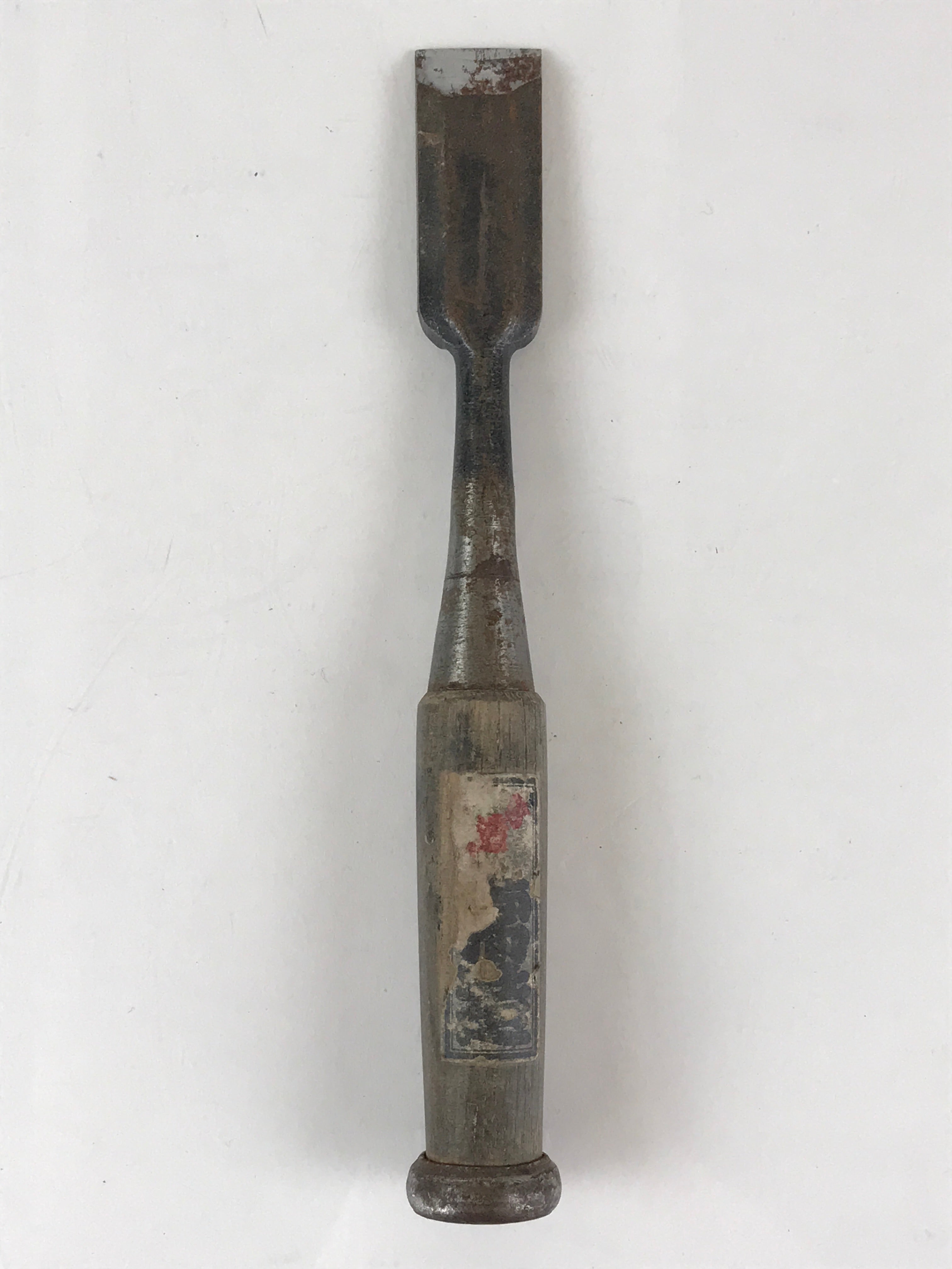 Japanese Chisel Nomi Carpentry Vtg Woodworking Tool 21.5 cm Blade 25 mm T255
