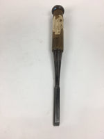 Japanese Chisel Nomi Carpentry Vtg Woodworking Tool 21.5 cm Blade 9 mm T228