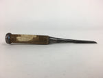 Japanese Chisel Nomi Carpentry Vtg Woodworking Tool 21.5 cm Blade 9 mm T228