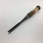 Japanese Chisel Nomi Carpentry Vtg Woodworking Tool 21.5 cm Blade 9 mm T228