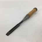 Japanese Chisel Nomi Carpentry Vtg Woodworking Tool 21.5 cm Blade 9 mm T251