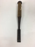 Japanese Chisel Nomi Carpentry Vtg Woodworking Tool 21.6 cm Blade 15 mm T223