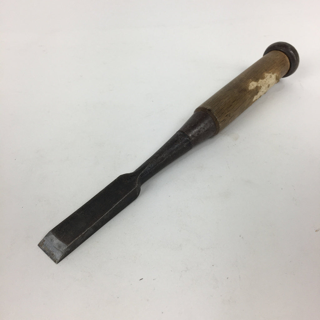 Japanese Chisel Nomi Carpentry Vtg Woodworking Tool 21.6 cm Blade 15 mm T223