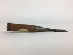 Japanese Chisel Nomi Carpentry Vtg Woodworking Tool 21.6 cm Blade 25 mm T222