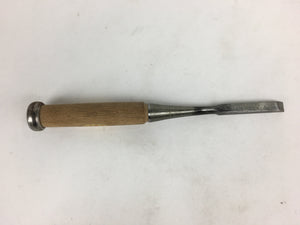 Japanese Chisel Nomi Carpentry Vtg Woodworking Tool 21.6 cm Blade 9 mm T234