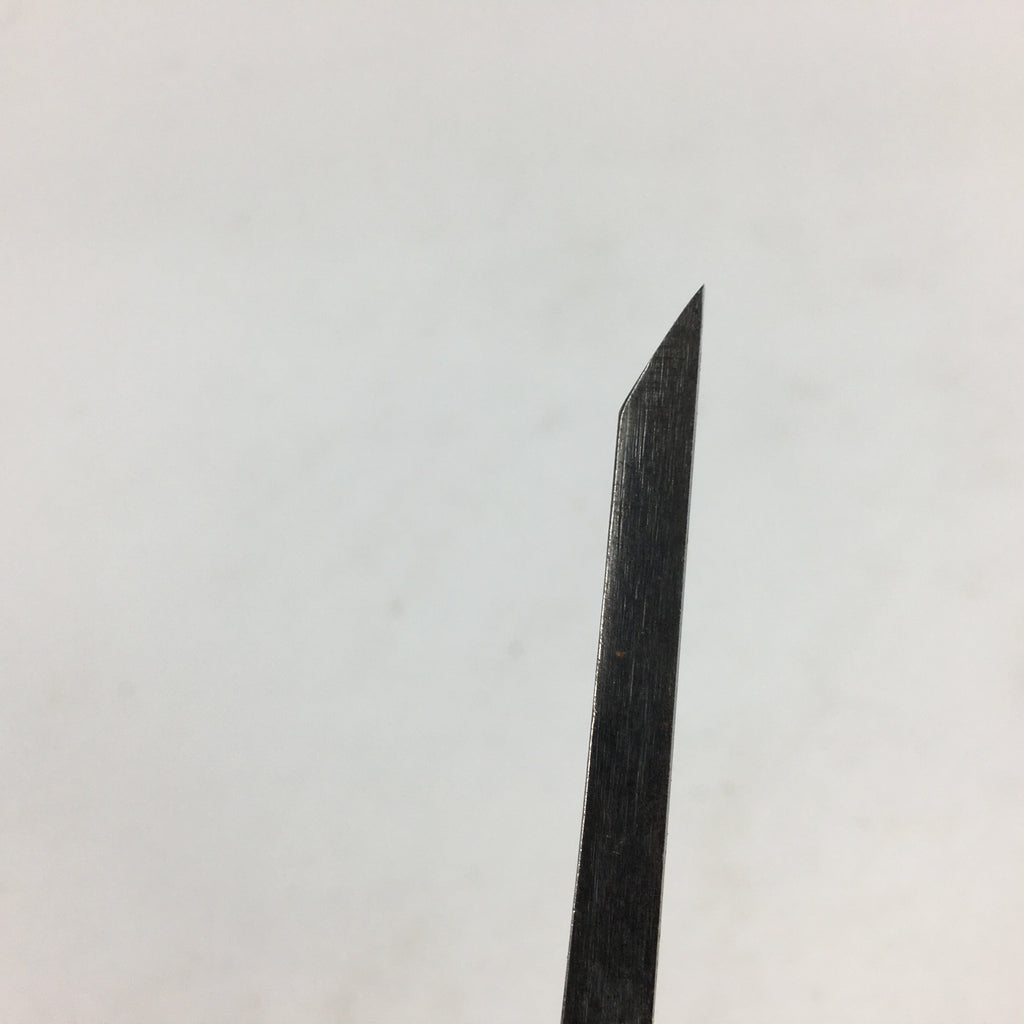 Japanese Chisel Nomi Carpentry Vtg Woodworking Tool 21.7 cm Blade 6 mm T236