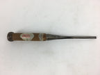 Japanese Chisel Nomi Carpentry Vtg Woodworking Tool 21.7 cm Blade 6 mm T236