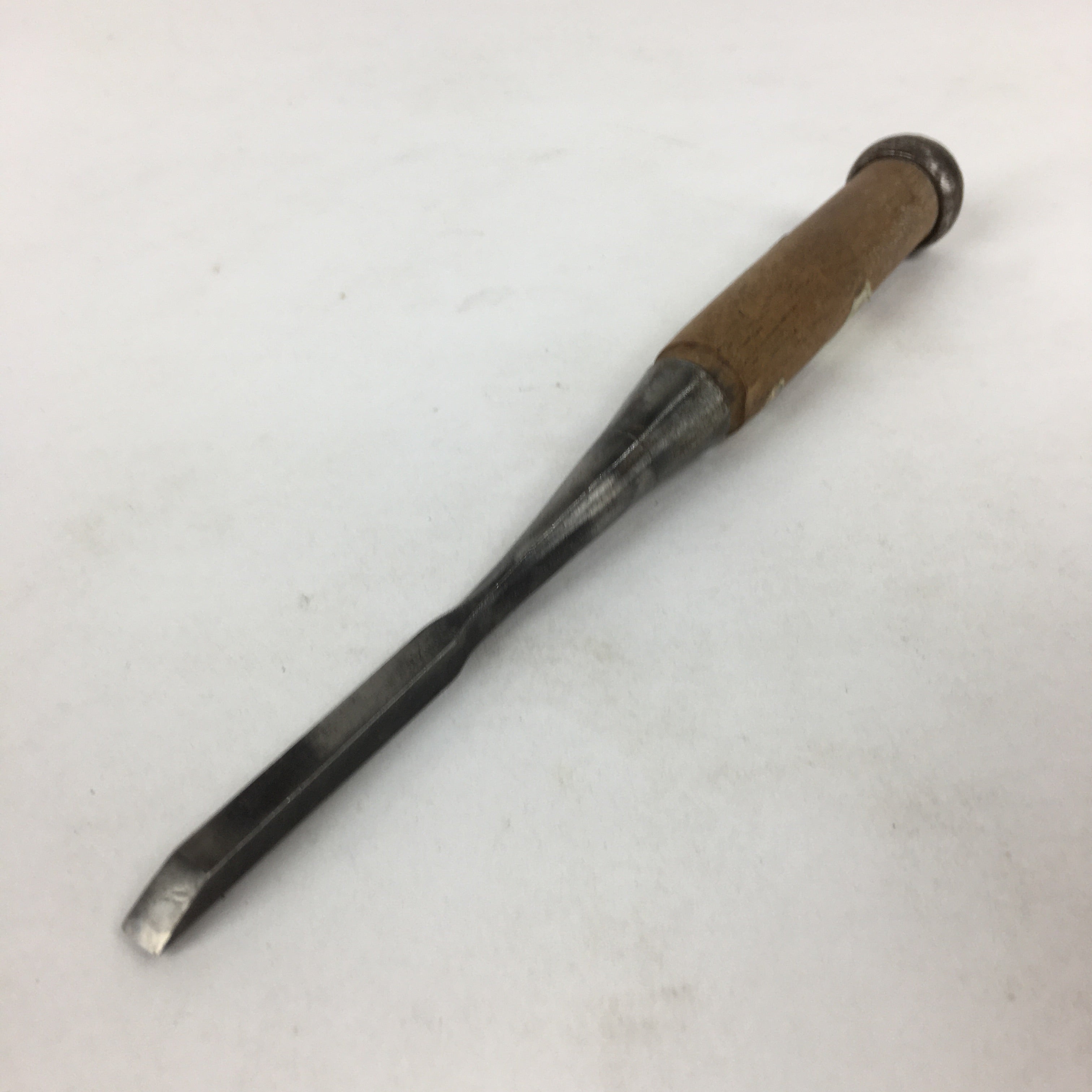 Japanese Chisel Nomi Carpentry Vtg Woodworking Tool 21.7 cm Blade 6 mm T236