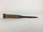 Japanese Chisel Nomi Carpentry Vtg Woodworking Tool 21.8 cm Blade 24 mm T225