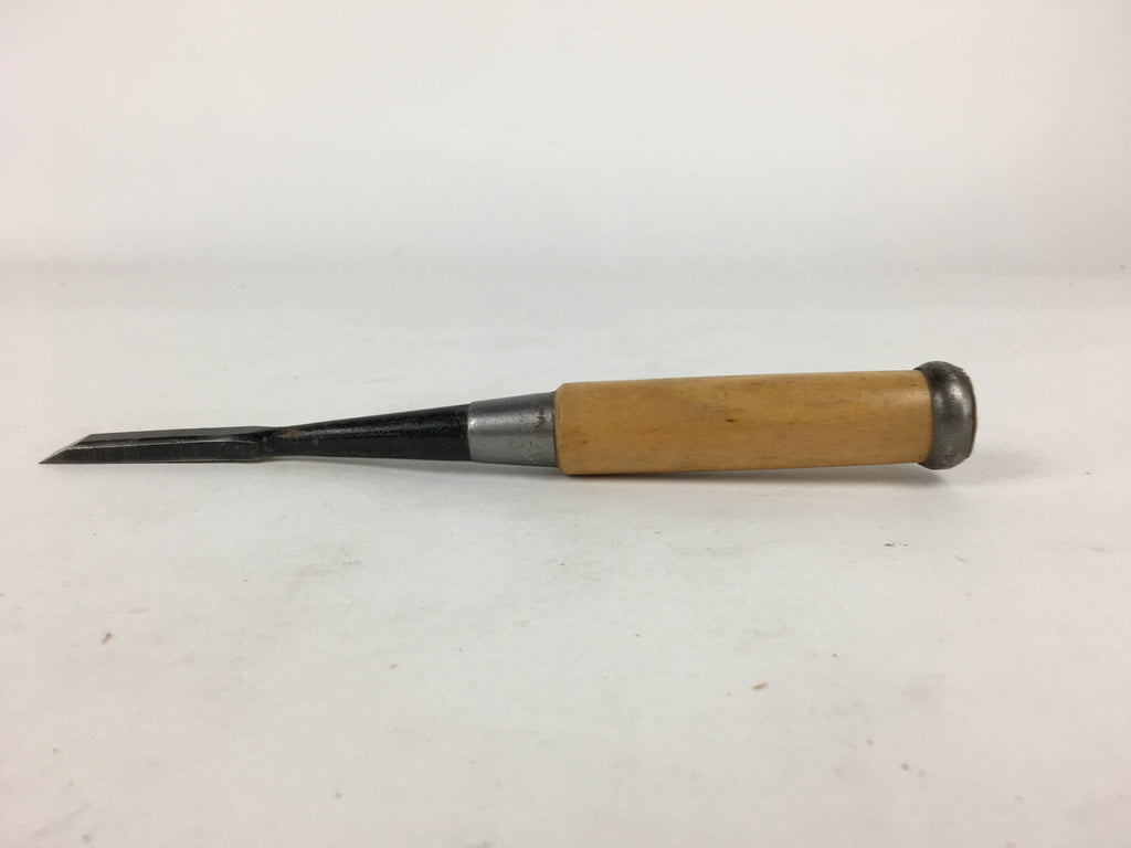 Japanese Chisel Nomi Carpentry Vtg Woodworking Tool 21.8 cm Blade 9 mm T233